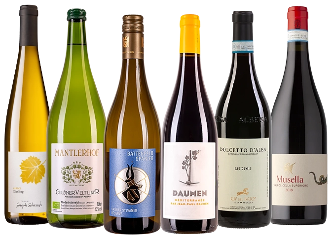 Proefpakket 'Biodynamische reis door Europa' Proefpakket 'Biodynamische reis door Europa'